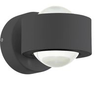 LED-ulkoseinävalaisin Eglo Treviol, antrasiitti