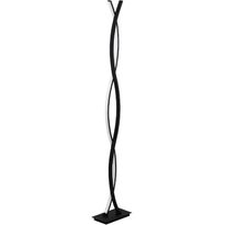 LED-lattiavalaisin Eglo Lasana 3, musta