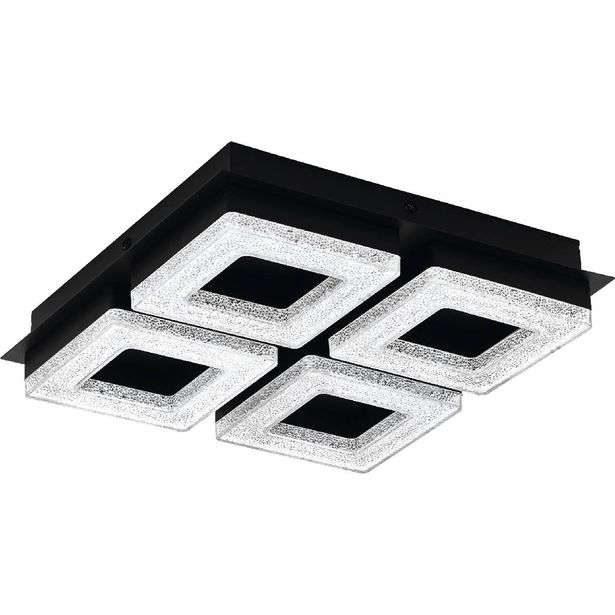 Kattovalaisin Eglo Fradelo 1 280x280mm, musta