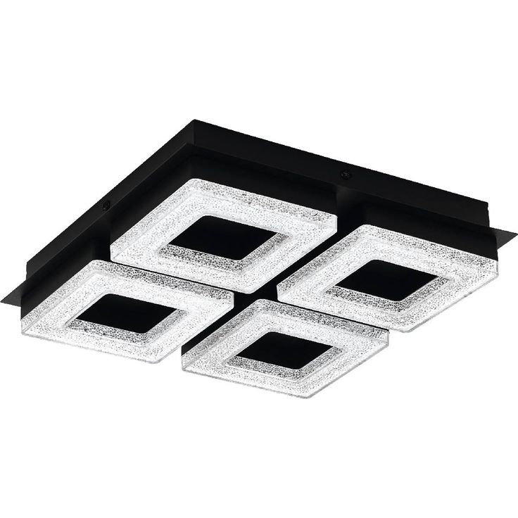 Kattovalaisin Eglo Fradelo 1 280x280mm, musta