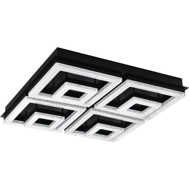 Kattovalaisin Eglo Fradelo 1 520x520mm, musta