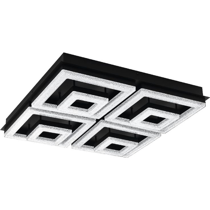 Kattovalaisin Eglo Fradelo 1 520x520mm, musta