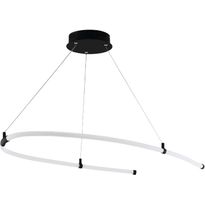 LED-riippuvalaisin Eglo Alamedilla, musta