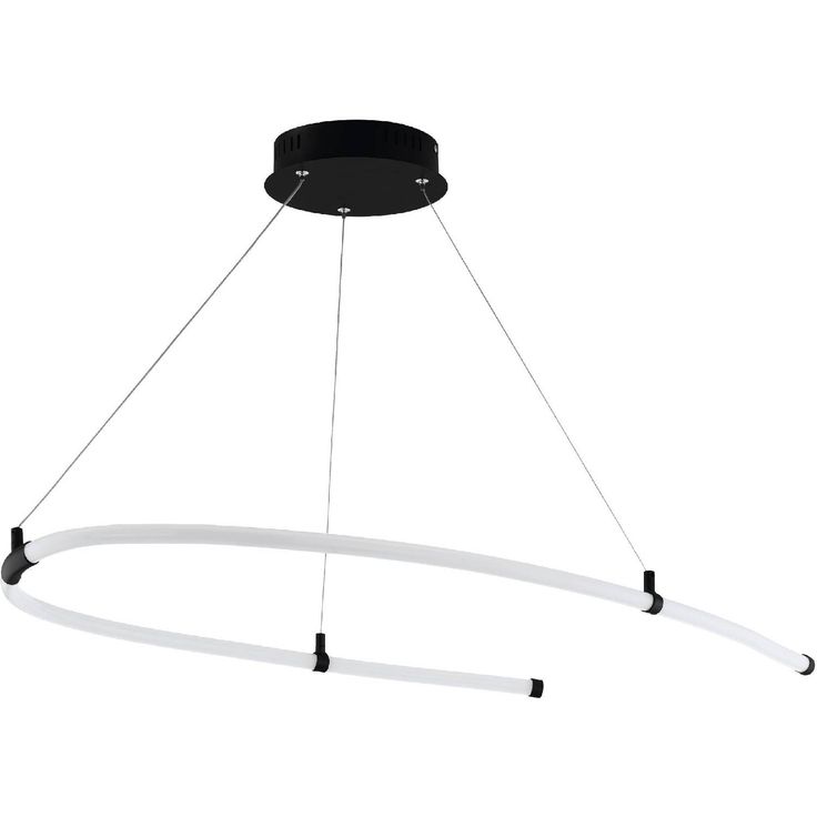 LED-riippuvalaisin Eglo Alamedilla, musta