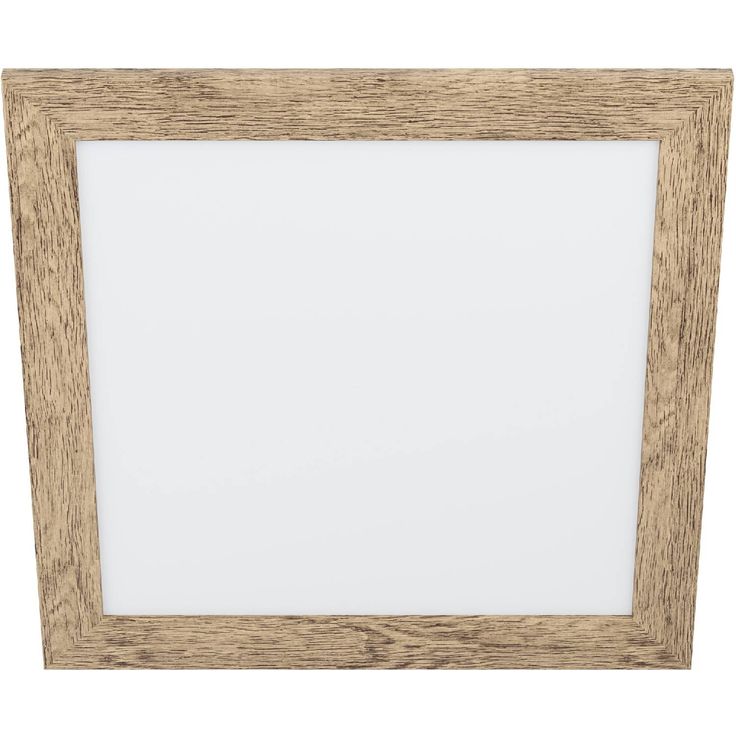 LED-kattovalaisin Eglo Plagliarone 2, 50x50cm, puu
