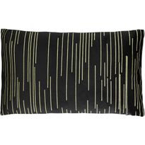 Koristetyyny Eglo Living Chevery, 50x30cm, musta/kulta