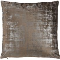 Koristetyyny Eglo Living Singu, 45x45cm, ruskea/hopea