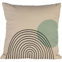 Koristetyyny Eglo Living Berhala, 45x45cm, vaalea