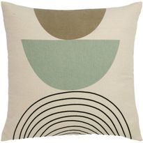 Koristetyyny Eglo Living Berhala, 45x45cm, beige/monivärinen