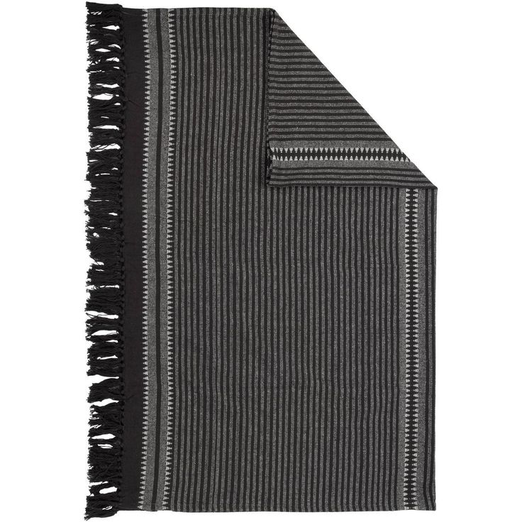 Torkkupeitto Eglo Living Longlac, 170x130cm, ruskea/valkoinen