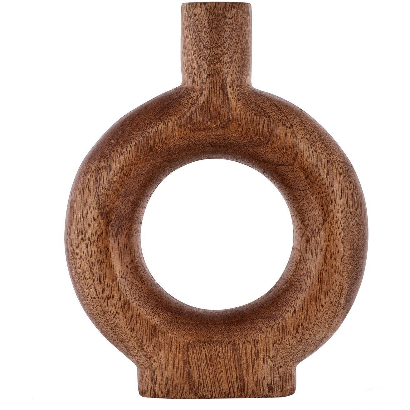 Puinen koristevaasi Eglo Living Melobody 1, 24,8cm, puu
