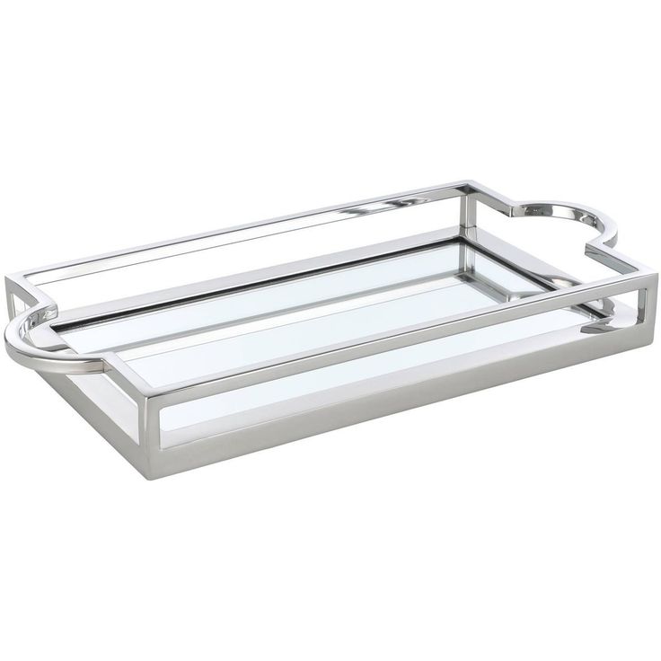 Koristetarjotin Eglo Living Savant, 45x23cm, kromi