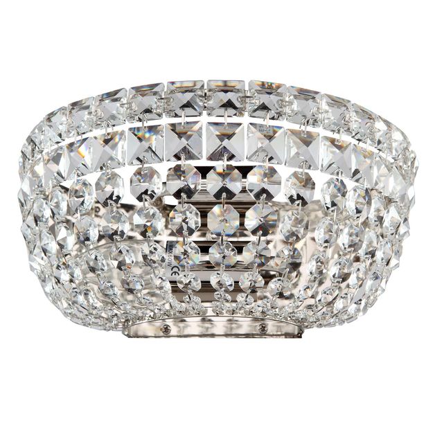 Seinävalaisin Maytoni Diamant Crystal Basfor, kromi