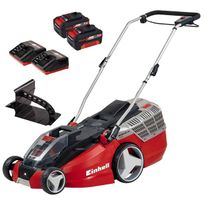 Akkuruohonleikkuri Einhell PXC GE-CM 43 Li M, 600m², 18V, 2x4.0Ah akuilla