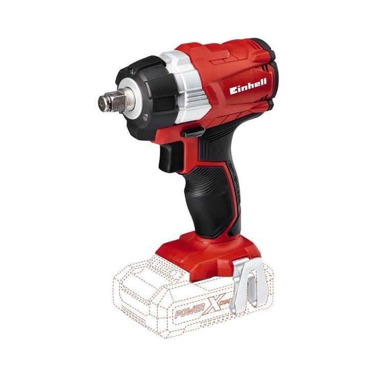 Akkupulttipyssy Einhell PXC TE-CW 18 Li BL Solo, 18V, ei akkua