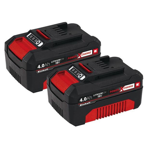 Akkupaketti Einhell PXC, 18V, 2x4.0Ah