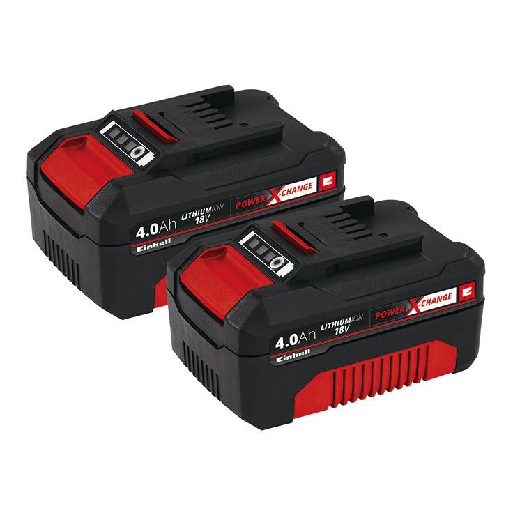 Akkupaketti Einhell PXC, 18V, 2x4.0Ah