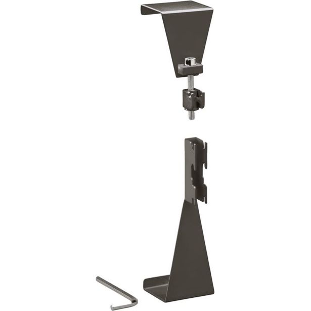 Kiinnike kiskolle Elfa Classic oveen, graphite