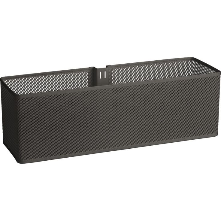 Seinäkori Elfa Classic mesh suuri 435x136x144mm, graphite