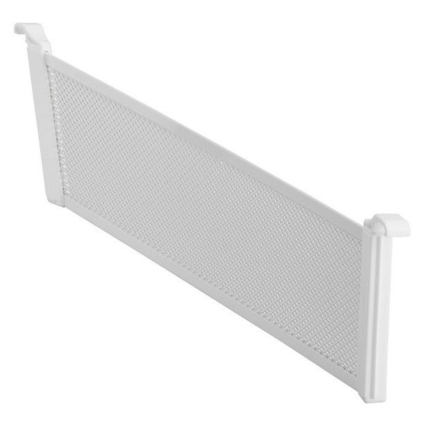 Meshkorin jakaja Elfa 40 Classic, 431x10x80mm, valkoinen, 2 kpl