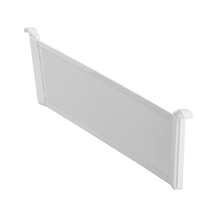 Meshkorin jakaja Elfa 40 Classic, 431x10x80mm, valkoinen, 2 kpl