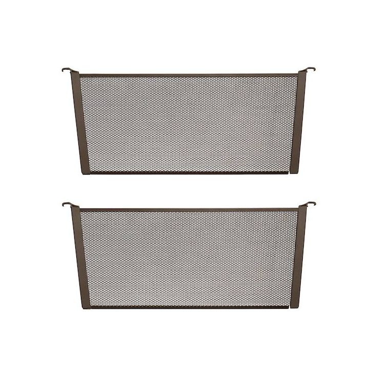 Meshkorin jakaja Elfa 40, 10x431x180mm, grafiitti