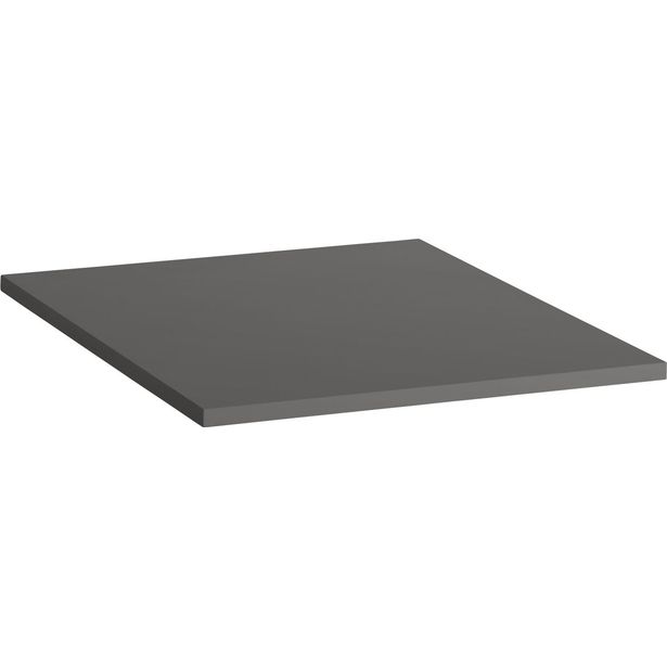 Kansilevy Elfa 224225, 450x535mm, grafiitti