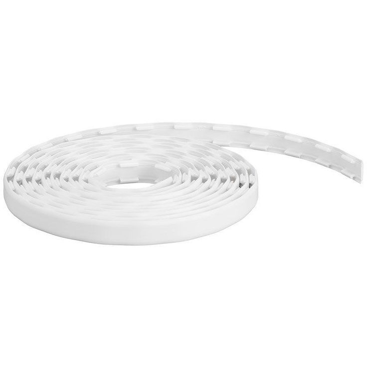 Riippu- ja seinäkiskon peitelista Elfa Classic, 4224mm, valkoinen