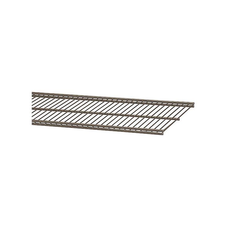 Lankahylly Elfa 30, 607x305x14mm, grafiitti