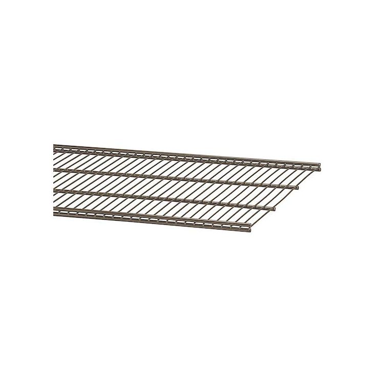 Lankahylly Elfa 40, 902x405x14mm, grafiitti