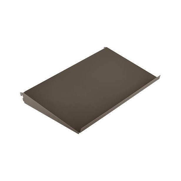 Teräshylly kalteva Elfa 60, 598x348x75mm, grafiitti