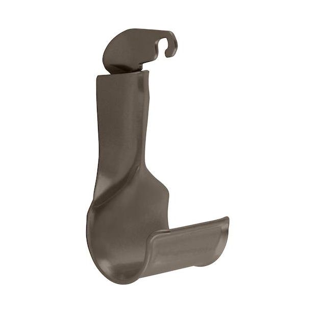Vaatetangon pidin Elfa, 35x43x77mm, grafiitti