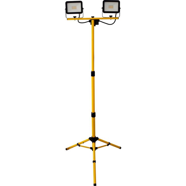 LED-valonheitin Harju 2x20W, IP44, kolmijalalla
