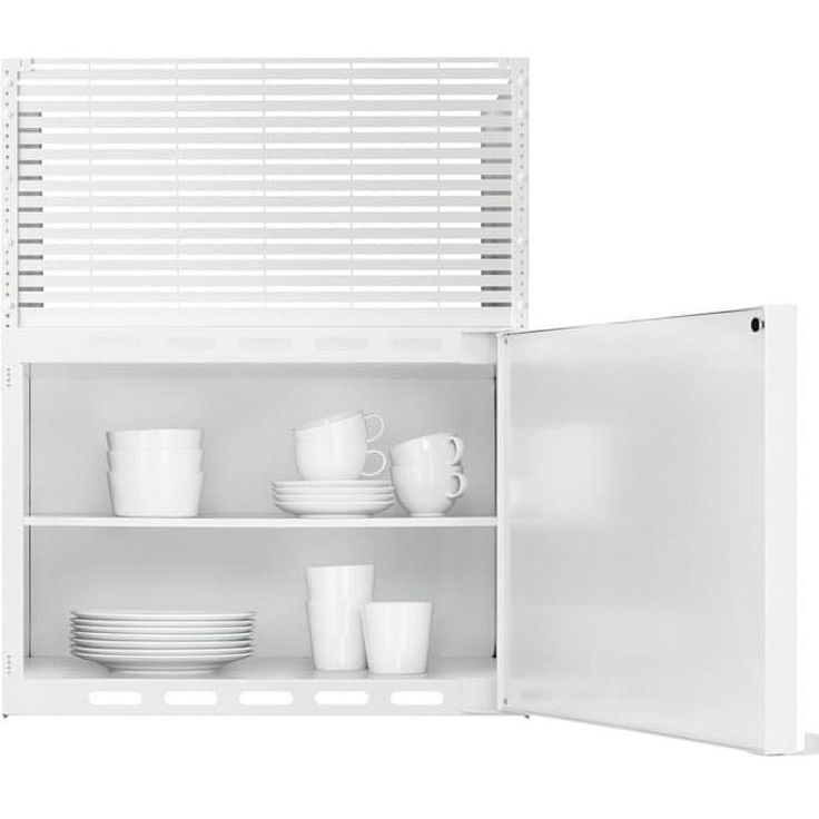 Yläkaappi jääkaapille ja pakastimelle Electrolux OT450GW, teleskooppiovella