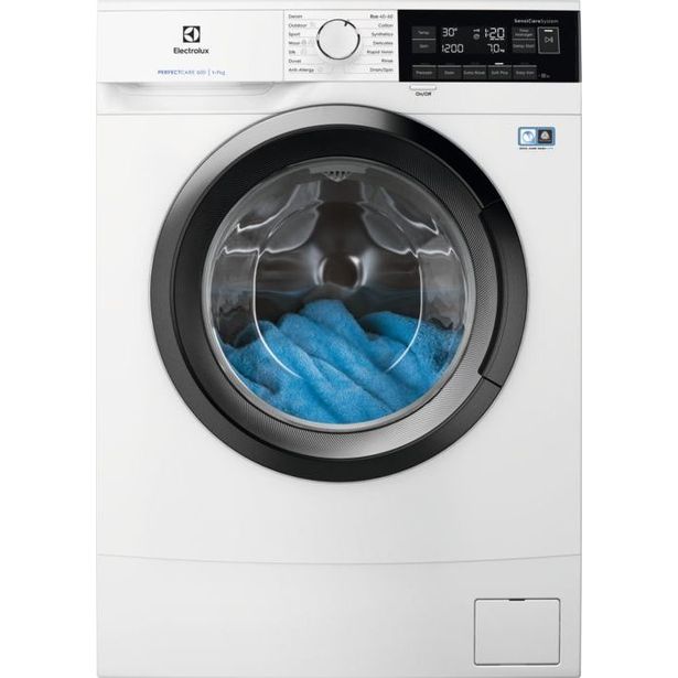 Pyykinpesukone Electrolux 600 Slim PerfectCare EW6S6647C8, 60cm, valkoinen