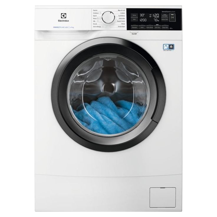 Pyykinpesukone Electrolux 600 Slim PerfectCare EW6S6647C8, 60cm, valkoinen