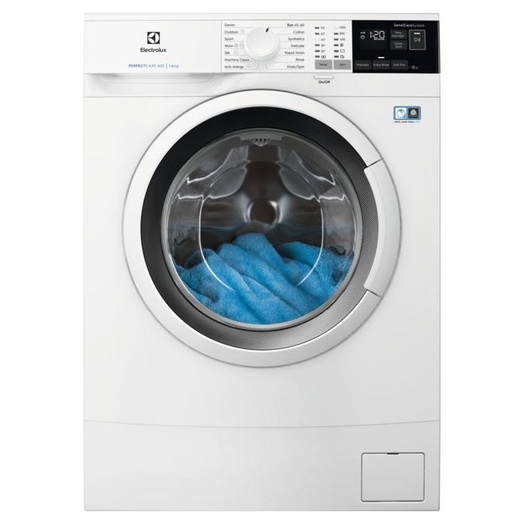 Pyykinpesukone Electrolux 600 Slim PerfectCare EW6S5426E6, 60cm, valkoinen