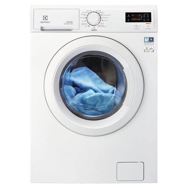 Kuivaava pyykinpesukone Electrolux EW2W3068E3, 60cm, valkoinen