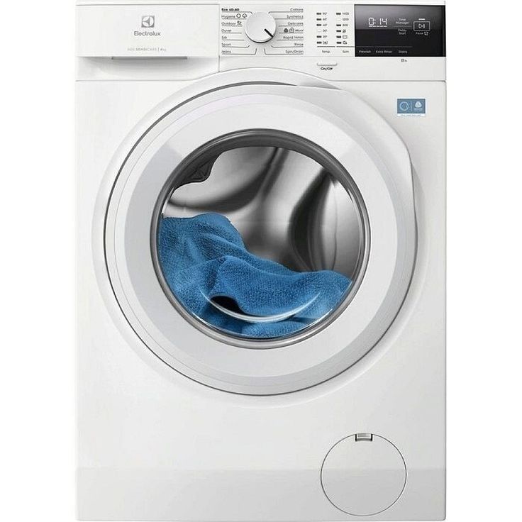 Edestä täytettävä pesukone Electrolux EFI621O84O 600 SensiCare, 8kg