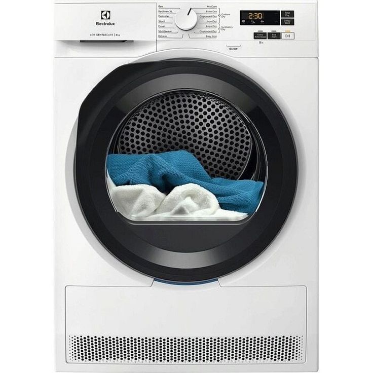 Lämpöpumppukuivausrumpu Electrolux EDI612E84E 600 GentleCare, 8kg