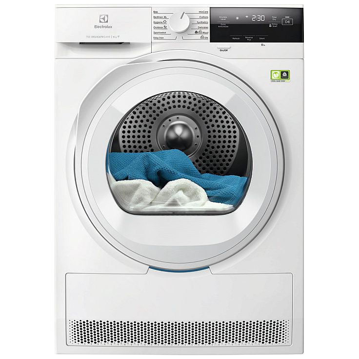 Lämpöpumppukuivausrumpu Electrolux EDI731O95O 700 DelicateCare, 9kg