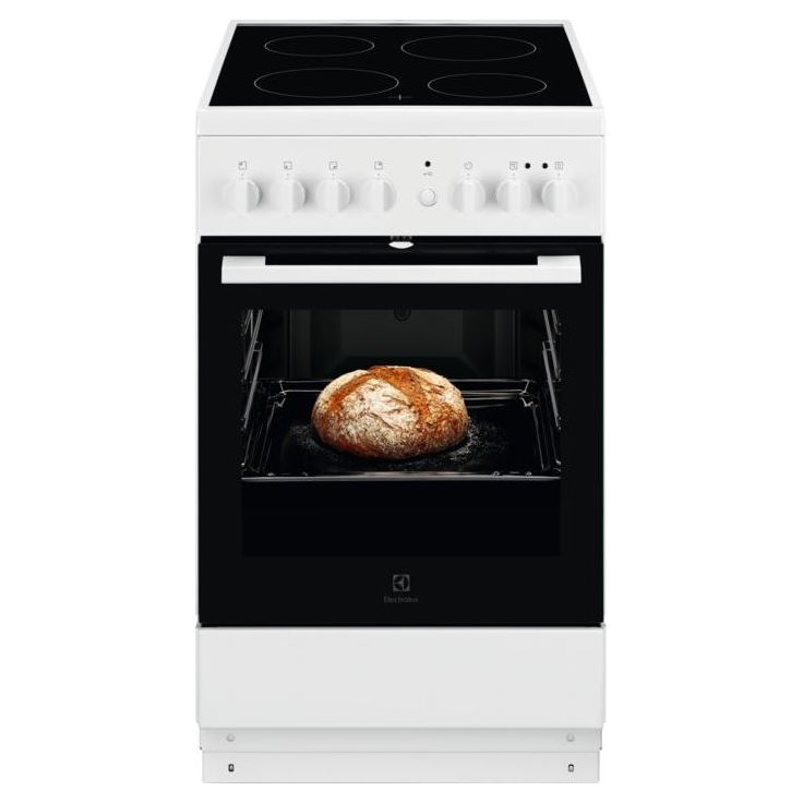 Keraaminen liesi Electrolux 300 LKR500004W, 50cm, valkoinen