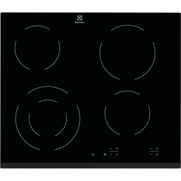 Keraaminen keittotaso Electrolux HOC620F, 60cm, musta