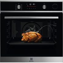 Pyrolyysiuuni Electrolux 700 SteamCrisp COP840X 60cm teräs