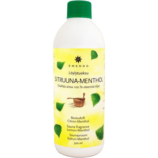 Löylytuoksu Emendo Sitruuna-Menthol, 500 ml