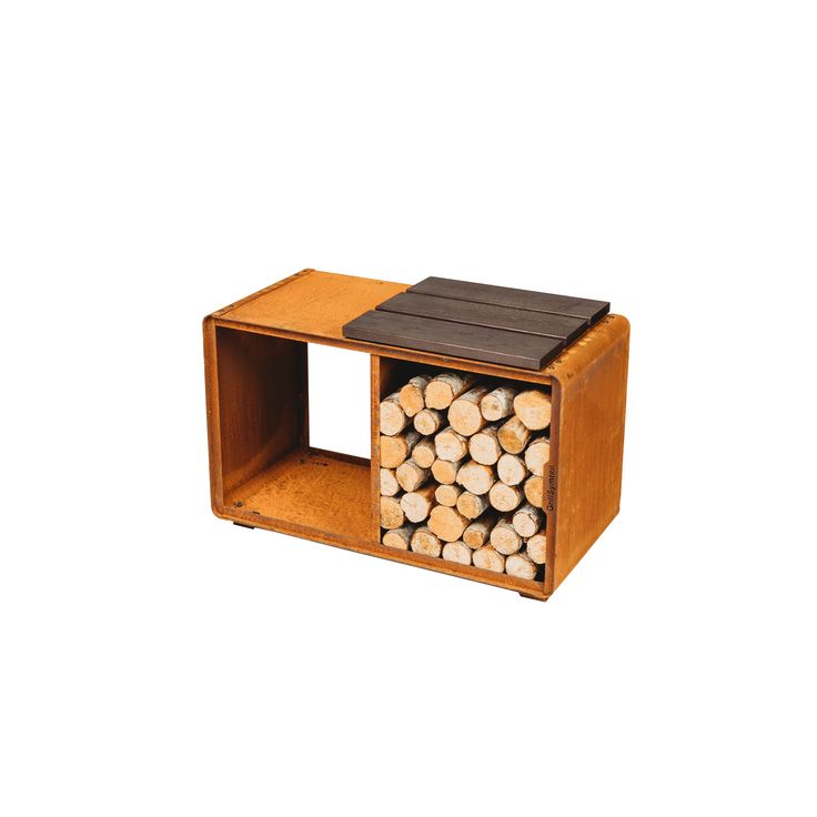 Klapihylly GrillSymbol Enzo-RM 74x37x46 cm