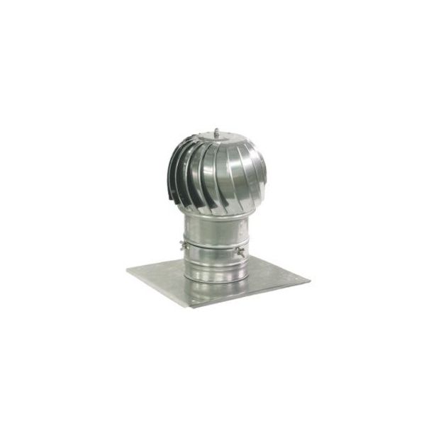 Asennuslaippa Eskon 150 mm hormi-imurille galvanoitu
