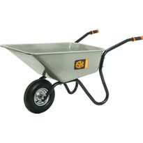 Kottikärry ESKO Heavy 120/120L, ilmakumipyörä kuulalaakerilla