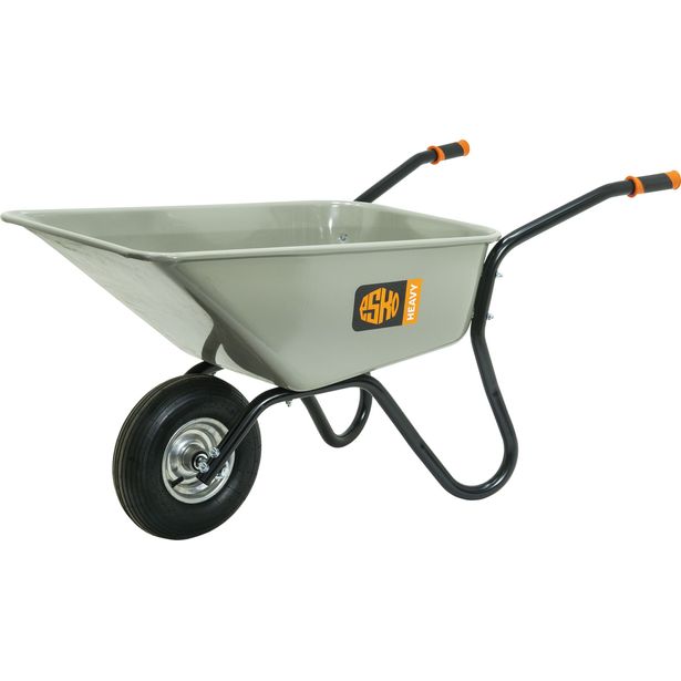 Kottikärry ESKO Heavy 120/120L, ilmakumipyörä kuulalaakerilla