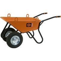 Kottikärry ESKO Heavy 350/120L nostokorvilla, ilmakumiakselisto kuulalaakerilla
